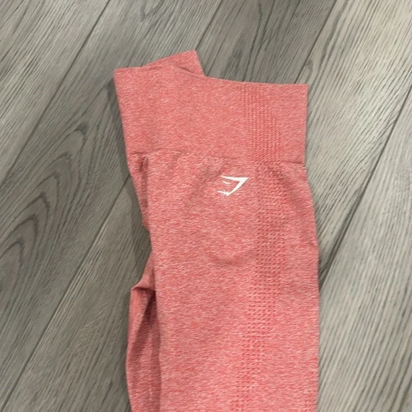 Gym shark leggings pink size M - Picture 2 of 3